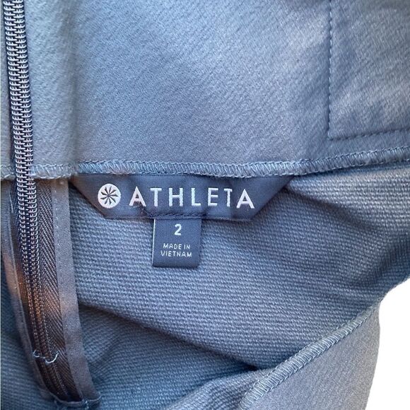 Athleta Wander Slim Straight Cropped Pants Size 2 - Picture 4 of 5